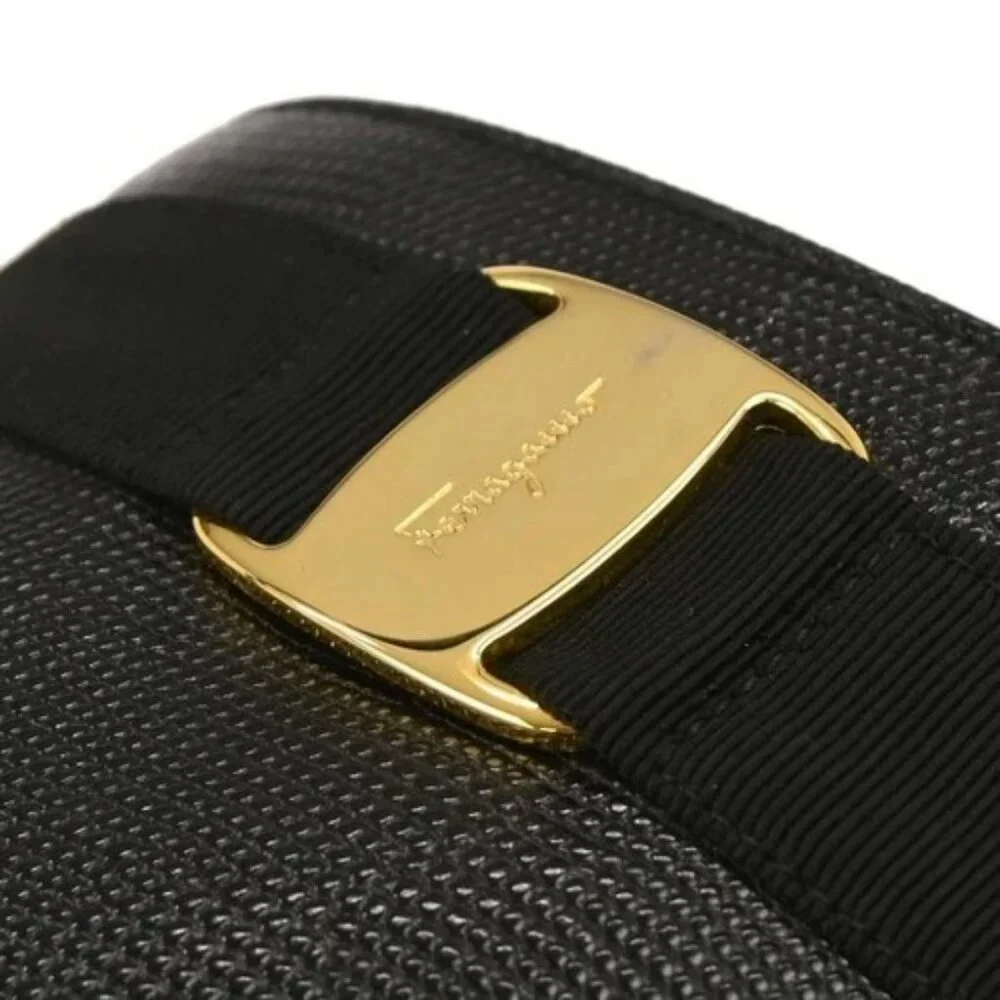 Salvatore Ferragamo Black Backpack AQ-215676